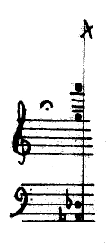 Sound with a fermata