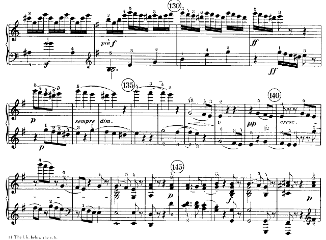 Beethoven Op. 90 example