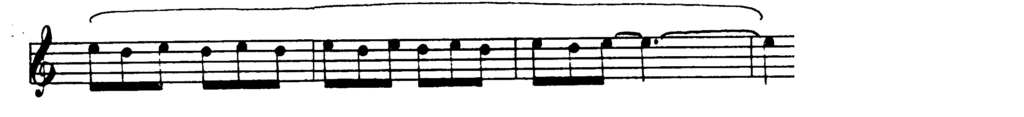 Cheap imitation, second movement, mm. 182–185